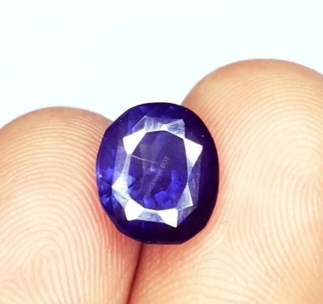 Opale bleue 2,98 carats PI-OPABL05 : Vente de pierres précieuses : pierres fines - La Taillerie