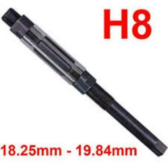 Best Quality H8 Adjustable Hand Reamer 23/32" to 25/32" (18.25- 19.84mm)