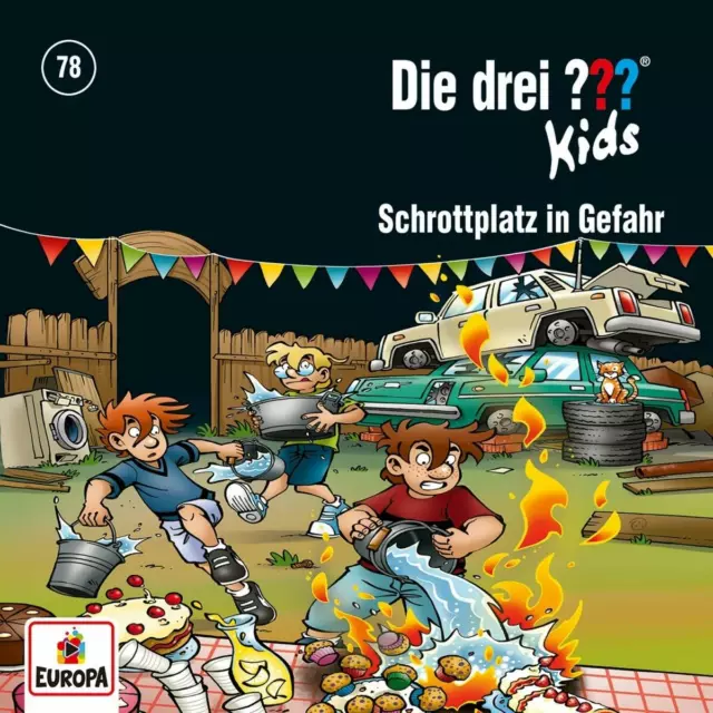 Cd * Die Drei ??? (Fragezeichen) Kids - 78 - Schrottplatz In Gefahr # Neu Ovp =