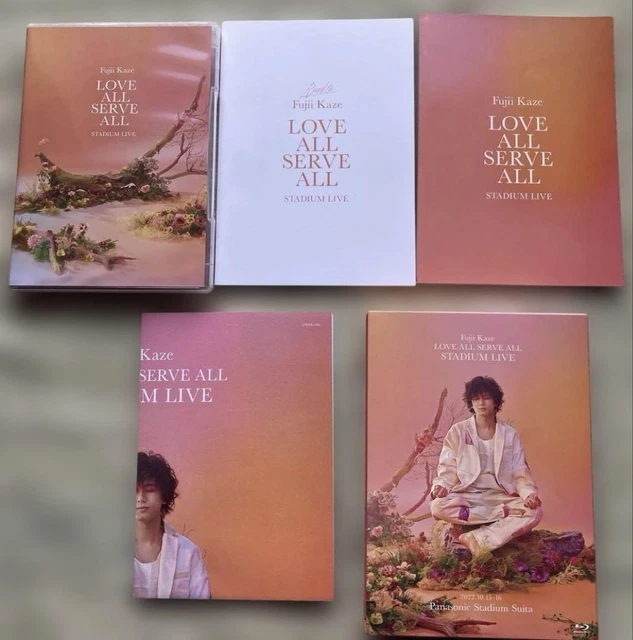 藤井風　Blu-ray LOVE ALL SERVE ALL STADI… Amazon.co.jp: Fujii Kaze LOVE ALL SERVE