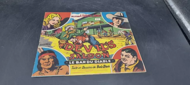 BD Devil's Saloon de Bob Dan Edition Diadème 1946 récit complet