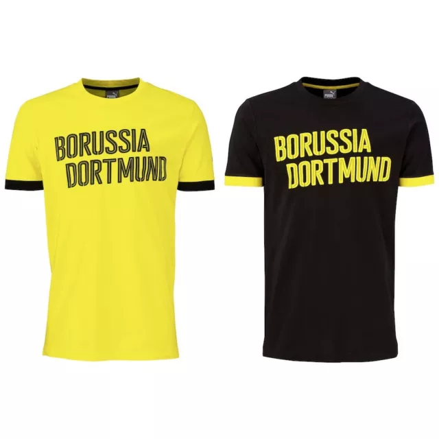 Puma BVB Borussia Dortmund T-Shirt gelb schwarz [750128]