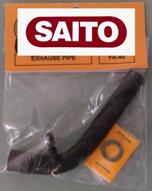 S09 - SAITO FA-30 MK1/MK2 Open Rocker & FA-40 MK1 Open Rocker - Tubo di scarico