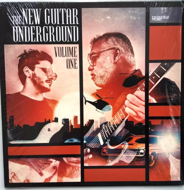 The New Guitar Underground - Vol One 2022 limitierte rote LP Album Vinyl Schallplatte