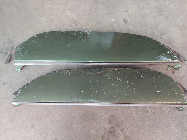 1967 1968 Pontiac FENDER SKIRTS 67 68 Grand Prix Bonneville Catalina steel pair 1967 1968 Pontiac FENDER SKIRTS 67 68 Grand Prix Bonneville Catalina steel pair