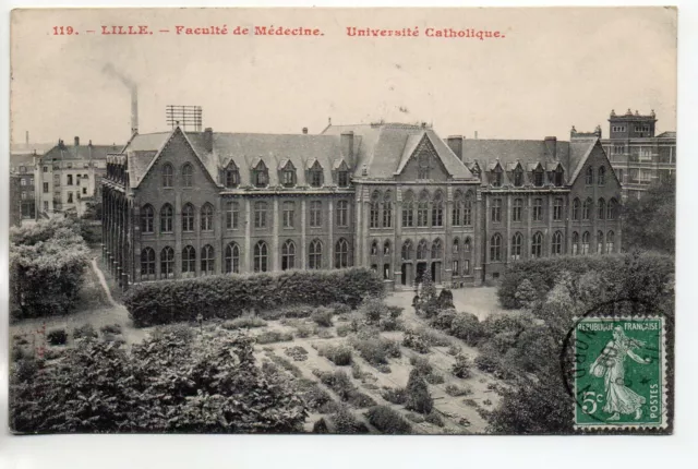 LILLE - North - CPA 59 - Faculty of Medicine - Catholic University