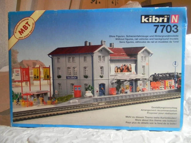 Kibri 37667 – Pont Murgtal Voie Unique Échelle N/Z – Maquette Ferroviaire Paysagère