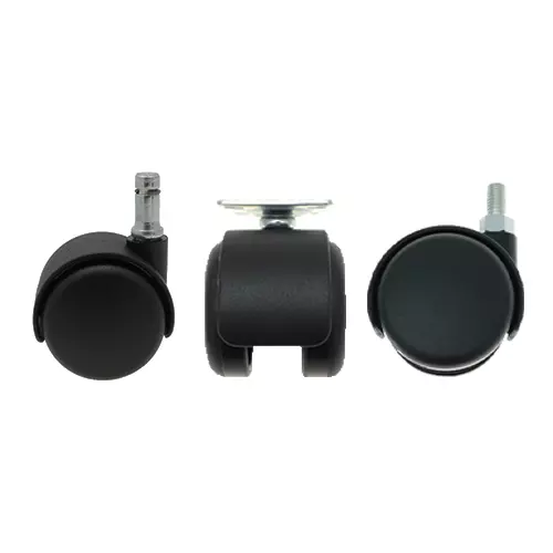 5 PACK 50MM Castor Wheels, Office Chair Wheel Replacement, Swivel