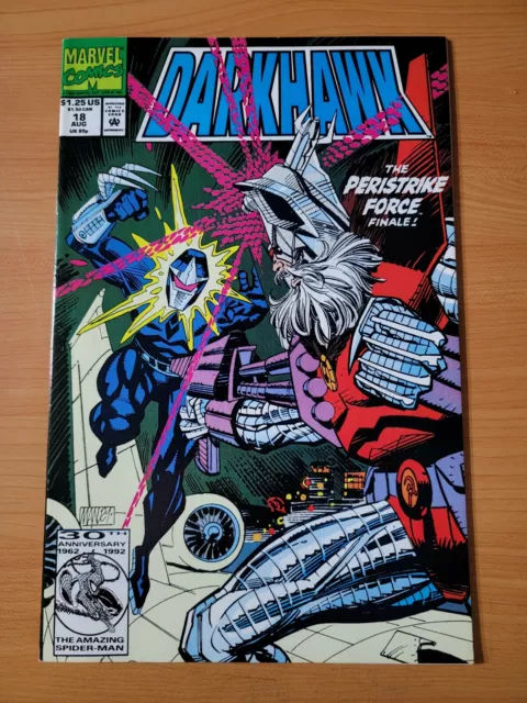 Darkhawk #18 Direct Market Edition ~ NEAR MINT NM ~ 1992 Marvel Comics