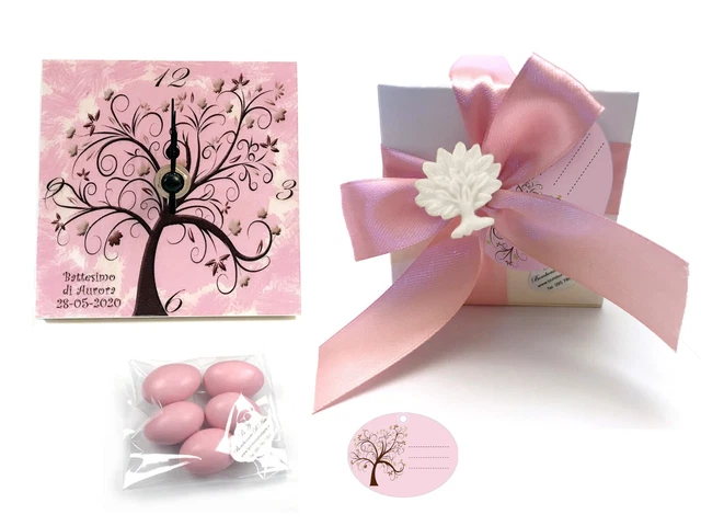 BOMBONIERE MATRIMONIO ALBERO Della Vita Personalizzato Battesimo