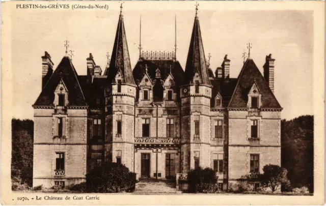 CPA PLESTIN-les-GREVES - Le Chateau de Coat Carric (103942)