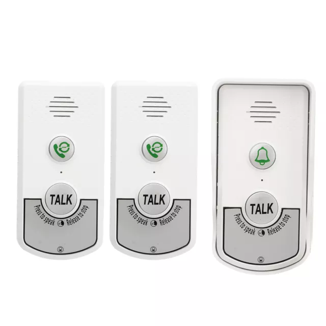 Wireless Intercom Doorbells Excellent Chip 1000m Distance White Voice Inter QCS