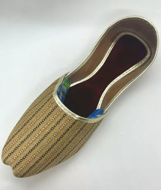 Indian Mens Handmade Mojari Khussa Jutti Shoe for Wide Feet Sizes UK- 7,8,9,10