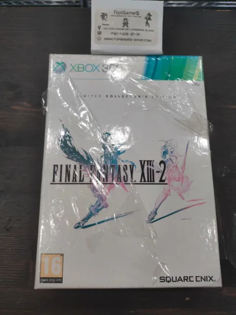 Final Fantasy Xiii Collector's + Xiii-2 - Xbox 360 Italiano Nuovo Sigillato