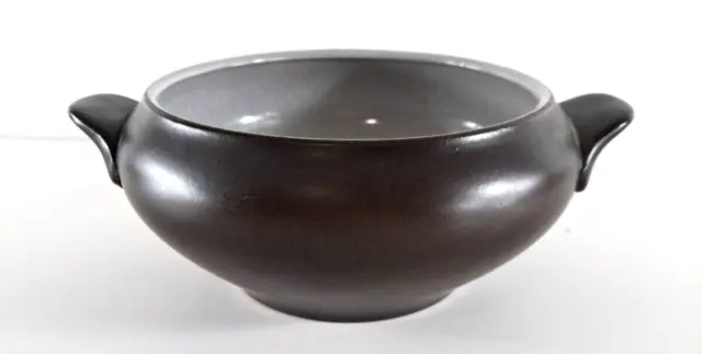 Vintage Ceramano Pottery Bowl Ceramic West Germany Mid Century MCM Brown