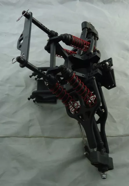 Traxxas T-Maxx Narrow Rear Assembly Arms/Tower/Diff/Knuckles/Shocks