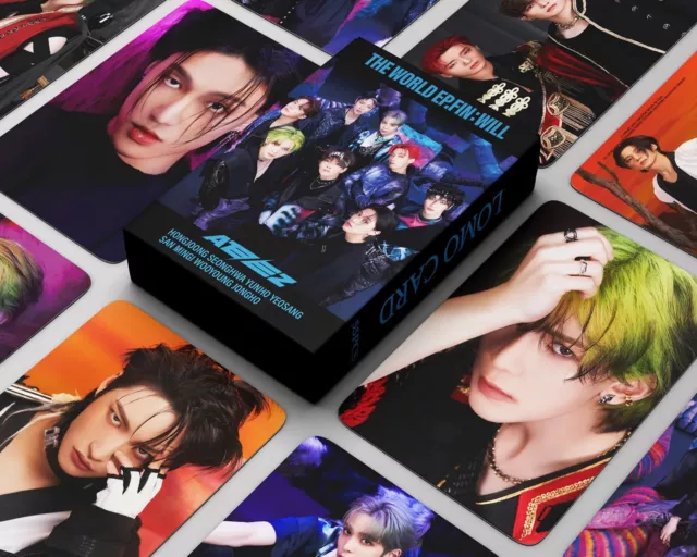 ATEEZ The World EP. Fin : Will Lomo Cards (PURPLE)