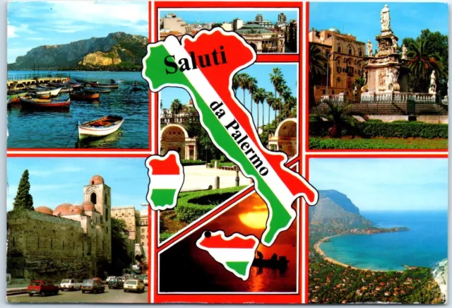 Postcard - Greetings from Palermo, Italy