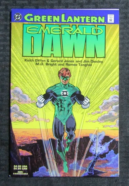 1991 GREEN LANTERN Emerald Dawn TPB SC VF+ 8.2 1st DC / Fisherman Collection