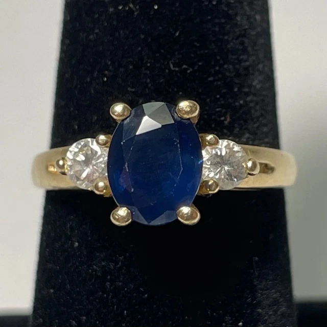Bague en or jaune 18k et citrine taille ronde - Montres & Bijoux