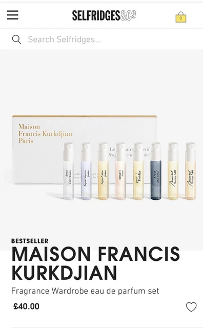 MAISON FRANCIS KURKDJIAN Fragrance Wardrobe Discovery Collection
