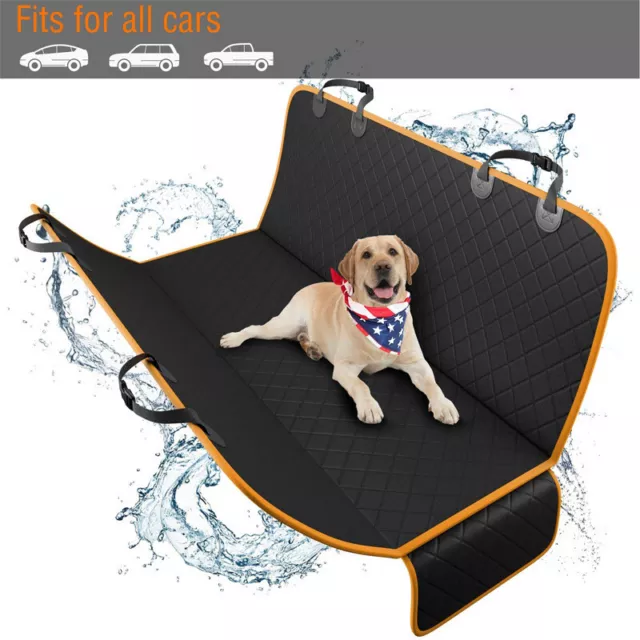 Pet Car Seat Cover Dog Safety Protector Mat Back Seat Hammock Cushion Non Slip A 3
