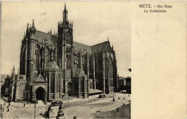 CPA AK METZ - Der Dom. La Cathedrale (255257)