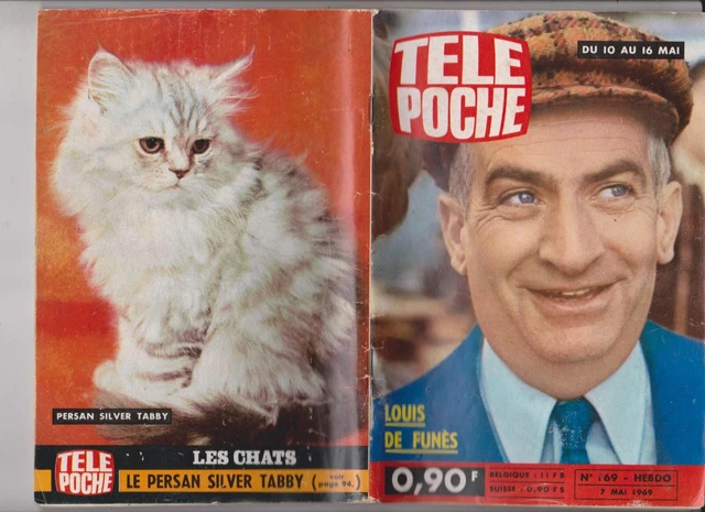 Tele Poche 1969 N°169 Complet - Louis De Funes