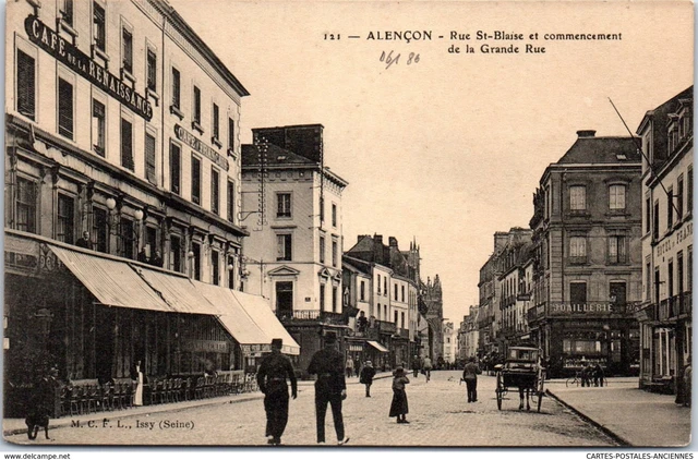 61 ALENCON - rue sainte blaise et grande rue