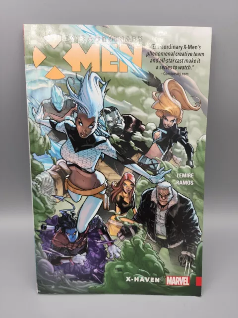 Extraordinary X-Men X-Haven Softcover Lemire Ramos Gently Used Book