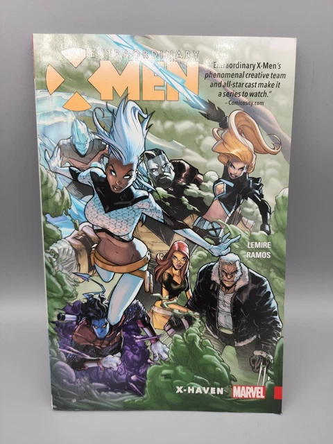 Extraordinary X-Men X-Haven Softcover Lemire Ramos Gently Used Book