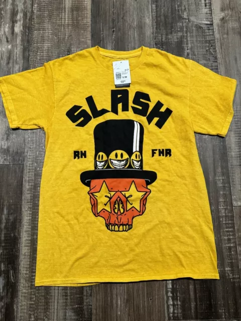 NWT Forever 21 SLASH R&FN'R Guns & Roses GNR Graphic T-shirt Small/Medium