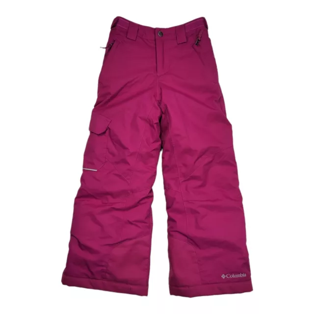 Columbia Bugaboo Omni Heat Snow Ski Snowboard Pants Outgrown Girl's Size XS Pink
