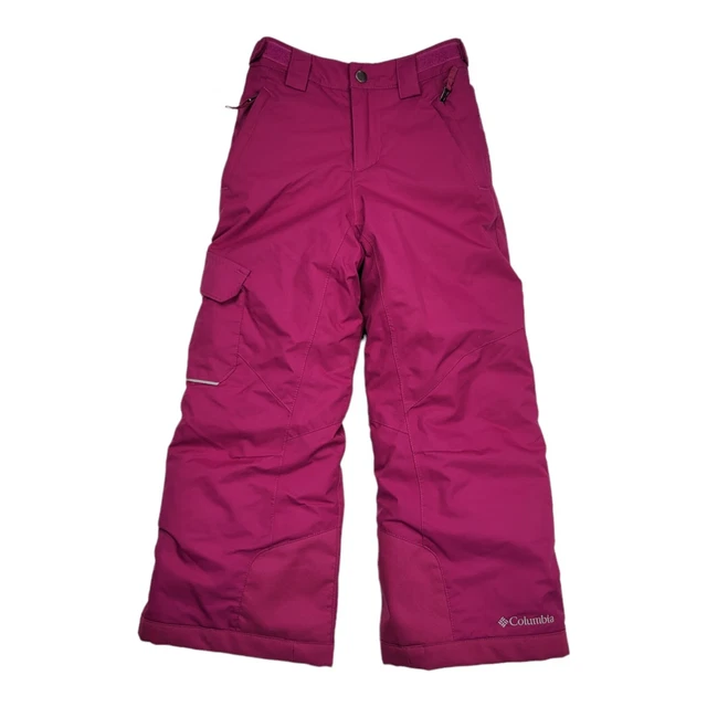 Columbia Bugaboo Omni Heat Snow Ski Snowboard Pants Outgrown Girl's Size XS Pink Columbia Bugaboo Omni Heat Snow Ski Snowboard Pants Outgrown Girl's Size XS Pink