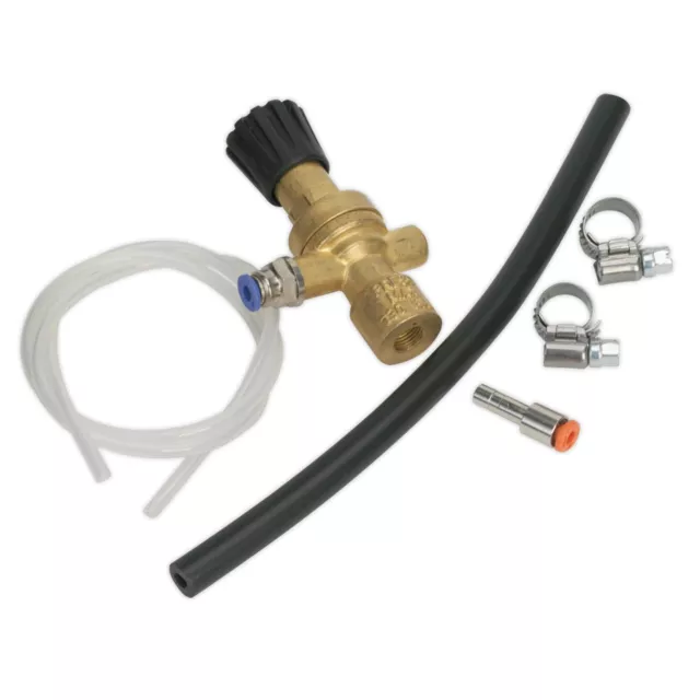 Sealey No Gas/Gas Conversion Kit Mini Regulator Gas Connection Hose For Welder