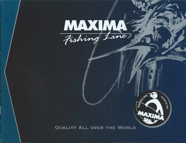 Sporting Goods Catalog - Maxima - Fishing Line - Brochure - 2004 (SP52)