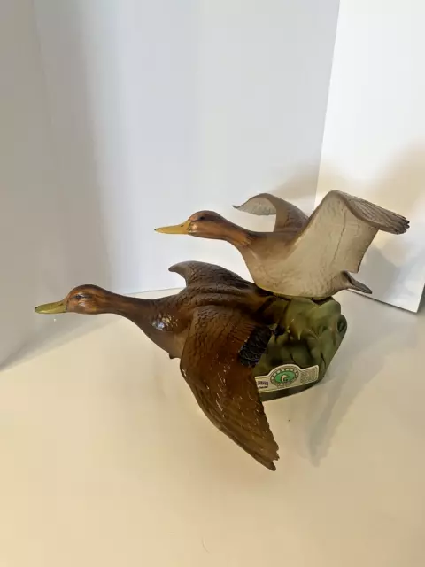 1989 Regal China Jim Beam "Black Duck" Decanter | Ducks Unlimited EMPTY