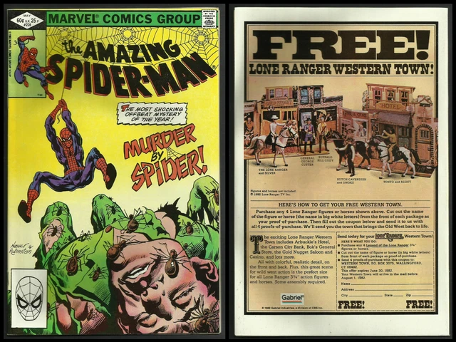 Amazing Spider-Man #228 VF/NM (1982, Marvel) "Murder By Spider"
