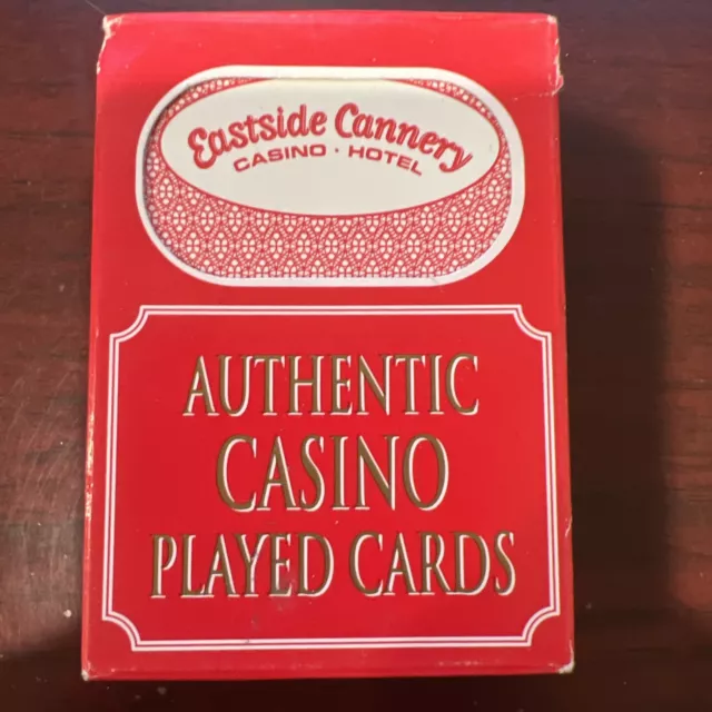 Eastside Cannery Casino Played Cards Las Vegas Style