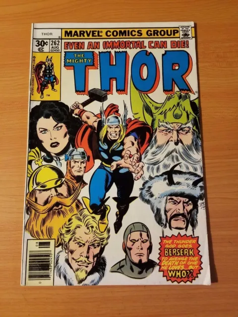 The Mighty Thor #262 ~ VERY FINE - NEAR MINT NM ~ 1977 MARVEL COMICS