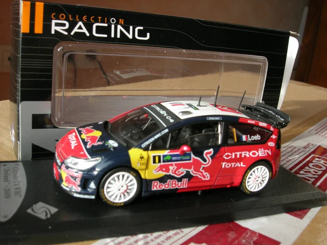 Modèle Réduit Citroën C4 WRC Rallye Monte-Carlo 2008 1/43 IXO - Occasion, Vert, Métal, Collection