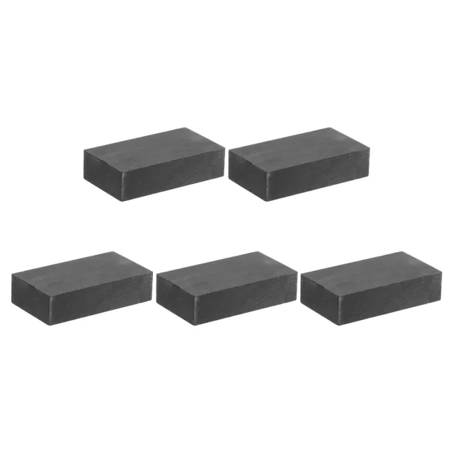 Graphite Bloc Lingot Rectangle Graphite Electrode Plaque 40x22x10mm Set 5