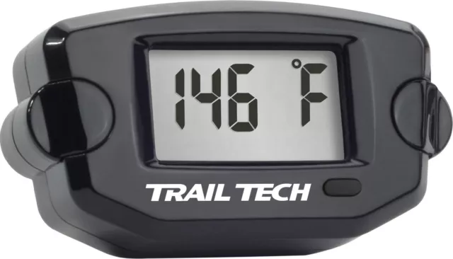 Trail Tech TTO Water Temp Meter 16mm I.D. Black - 742-EH4