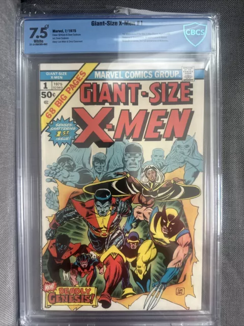 GIANT-SIZE X-MEN 1 CBCS 7.5 White Pages