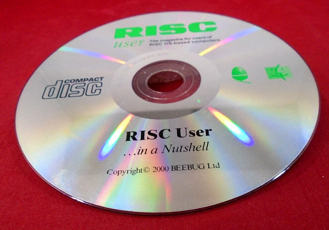 RISC UTILISATEUR EN Un Nutshell Commémorative Acorn Cd-Rom An 2000 EUR ...