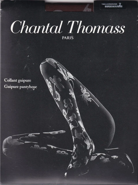 Collant Chantal Thomass 'Nouez Moi' - Taille 3, Couleur Ivoire, Neuf Avec étiquettes