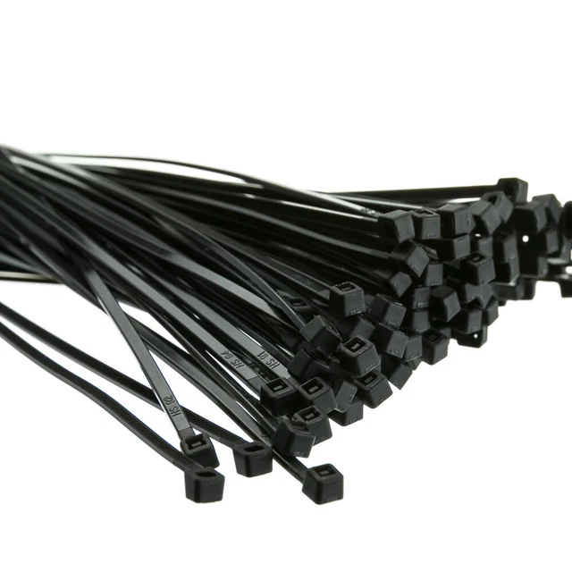 Corbatas de cable Valex 300X4.8Mm paquete negro 100