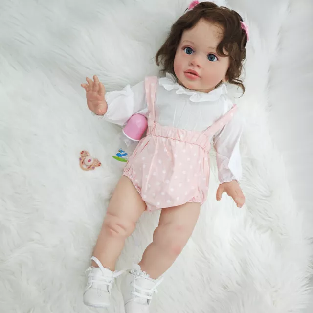 26inches Already Painted Finished Doll Reborn Toddler Pippa Huge Baby Size Gifts