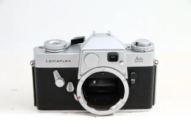 Leica Leicaflex Chrome Mark I Cámara De Película De Contador En Forma De...