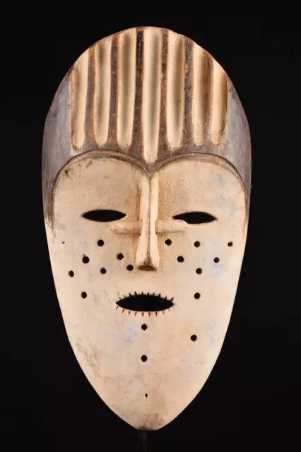 21154 African Old Fang Mask / Mask Gabon